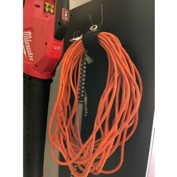 Heavy-Duty Straps 13-inch (6 Pack) Hook and Loop Extension Cord Organizer Hanger - Picture 3 of 3